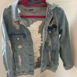 Denim jacket from Topshop